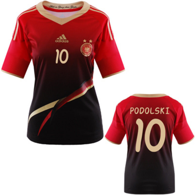 DFB Podolski Frauen Trikot Away 2011