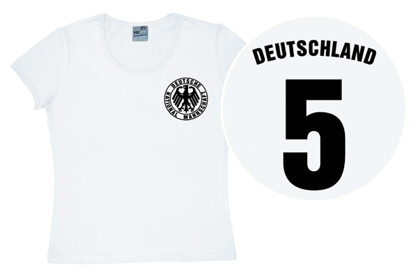 Logoshirt Deutschland T-Shirt Girls