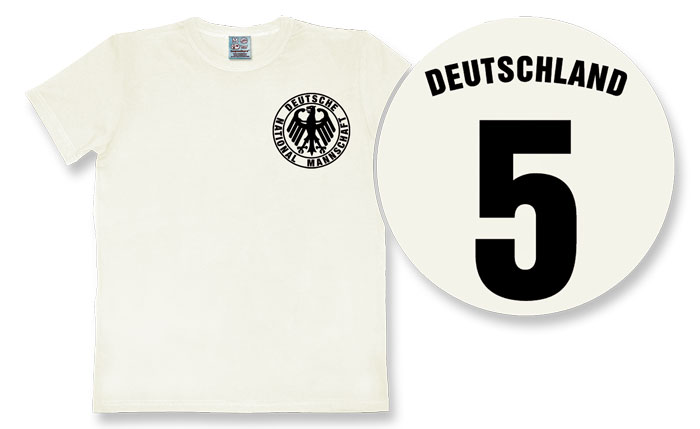 Logoshirt Deutschland T-Shirt Easy-Fit