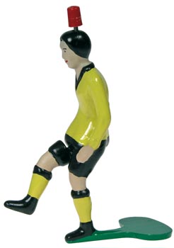 Tipp-Kick Kicker gelb