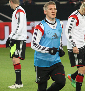 Bastian Schweinsteiger im DFB-Trainingstrikot.(c)fussballnationalmannschaft.net