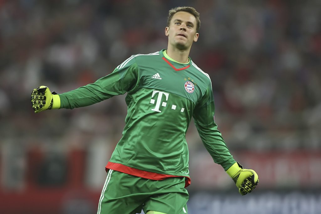 Torhüter Manuel Neuer im Trikot des FC Bayern München (Foto Shutterstock)