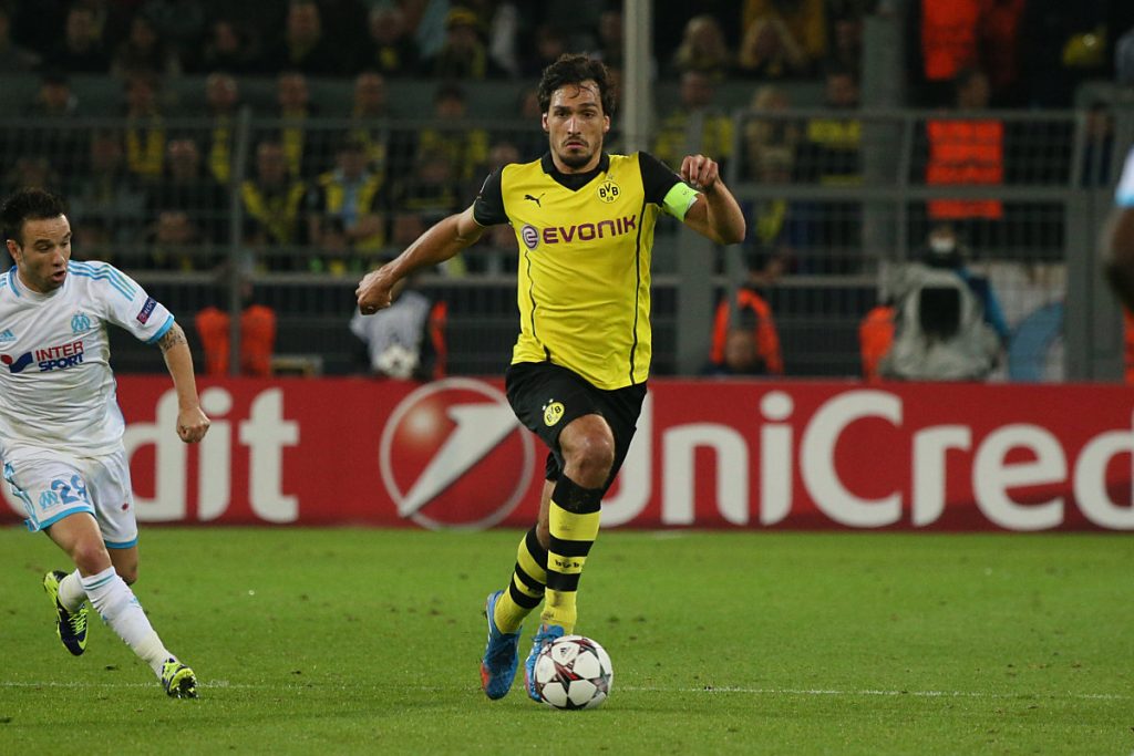 Mats hummels, hier noch im Trikot des BVB.