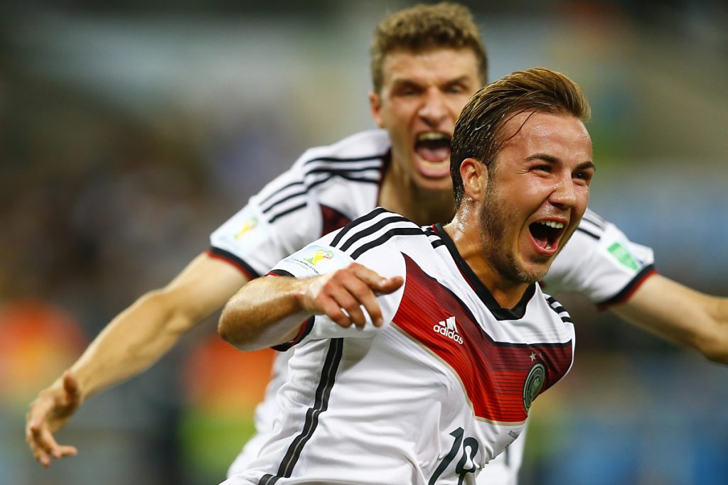 Mario Götze trägt die Nummer 19 auf dem Rücken. (Foto Shutterstock)