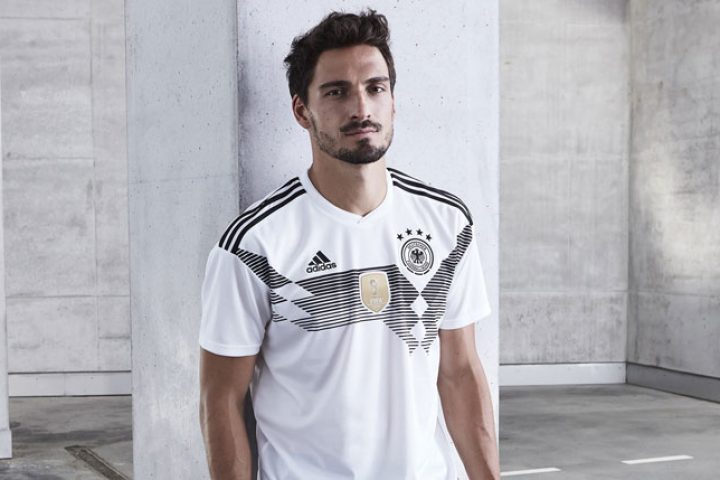 Mats Hummels im neuen Deutschland Trikot 2018