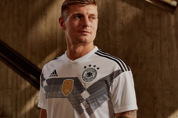 Toni Kroos im neuen Deutschland Trikot 2018